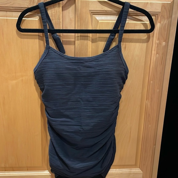 Coco Reef 2 Piece Swimsuit Tankini Set- Black - 34D top S bottom - Picture 1 of 6